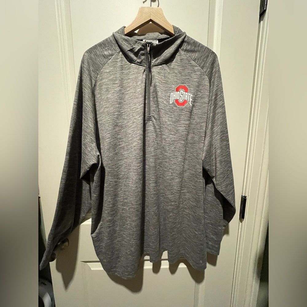 Ohio state men’s quarter zip long